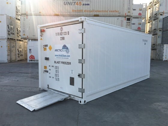 Blast freezer hire and sale - TITAN Containers