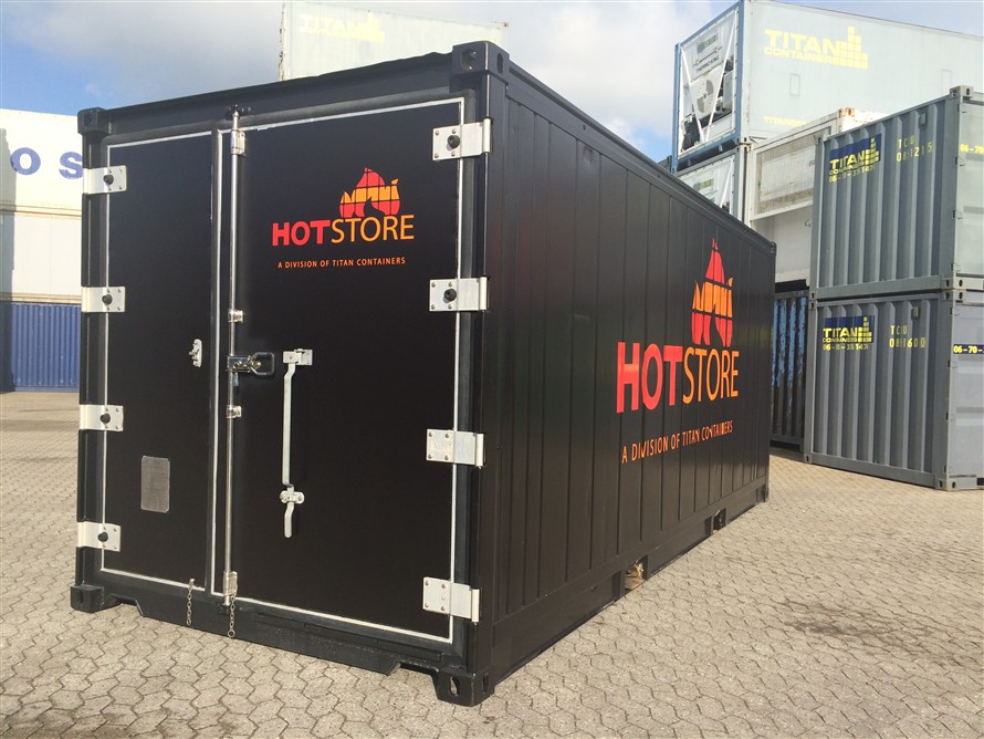 Hotstore Bespoke Container - TITAN Containers