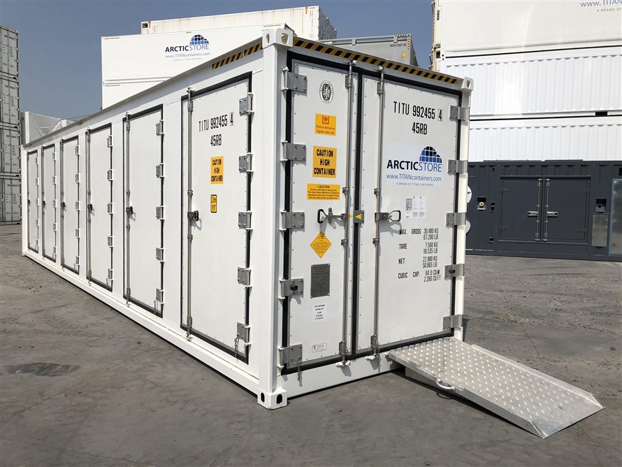 Blast Freezer Extra Doors - TITAN Containers