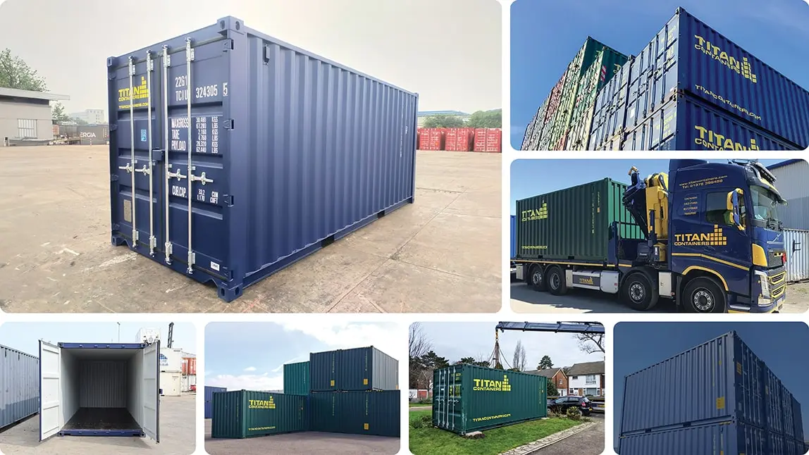 20ft Shipping Containers to Rent