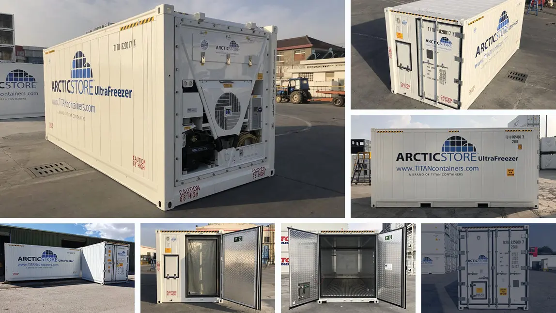 20ft UltraFreezer – Refrigerated Containers for Hire in the US