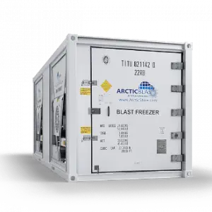 ArcticBlast: 20ft & 40ft Portable Blast Freezer Rent
