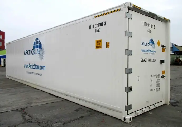 ArcticBlast Cold Storage - Rapid Chilling Refrigerated Containers for Hire