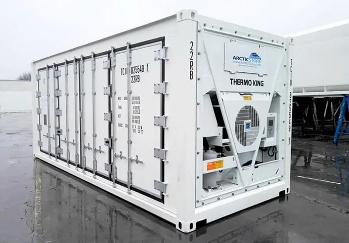 ArcticStore Cold Storage - 20ft Sidedoor Refrigerated Containers for Hire