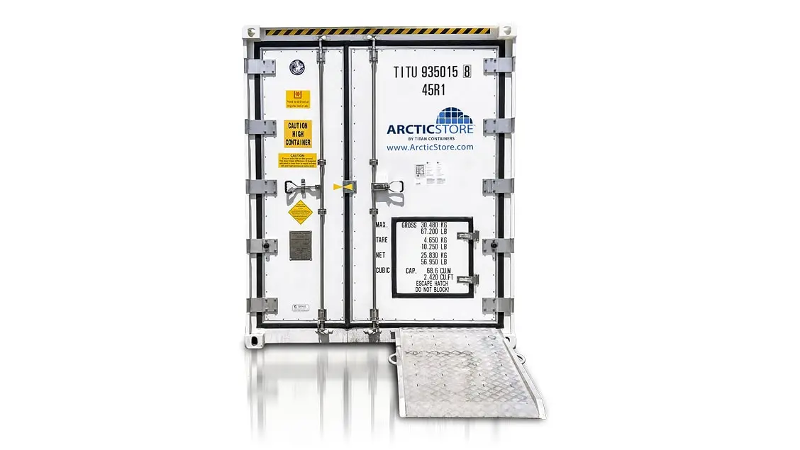 Refrigerated Containers – ArcticStore 40ft Cold Storage