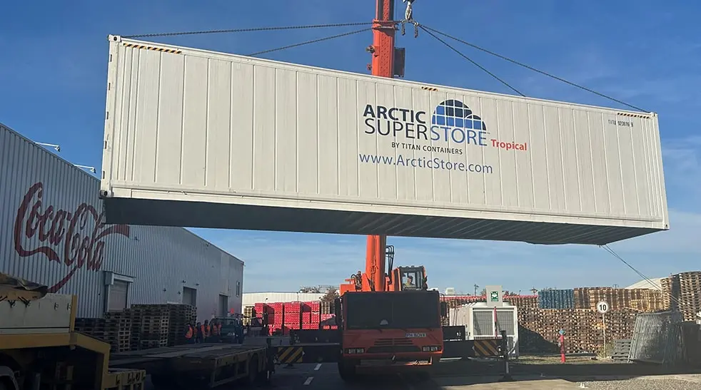 Arctic SuperStore Coca Cola Romania – Cold Storage Solutions