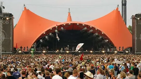 Roskilde Festival – Cold Storage. Refrigerated Containers