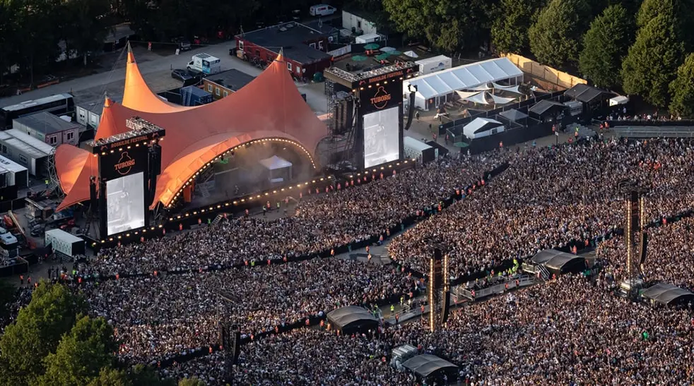 Roskilde Festival – Cold Storage. Refrigerated Containers