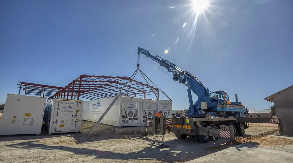 ArcticStore Refrigerated Containers Installation in Botswana