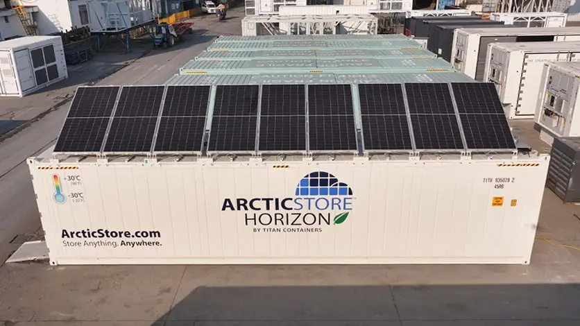 Energy-Efficient Refrigerated Containers ArcticStore Horizon