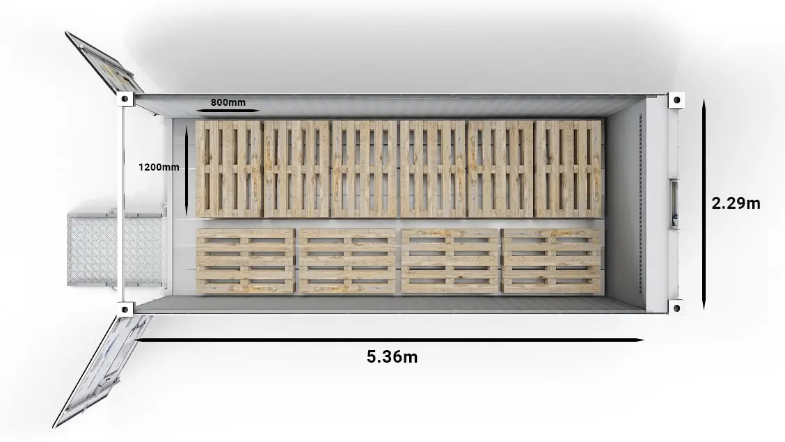Horizon 20ft Euro Pallets