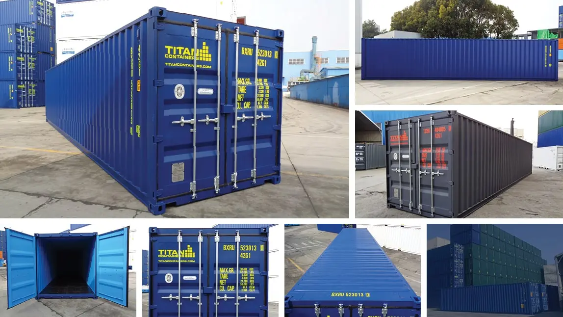 40ft Shipping Container for Rent and Sale