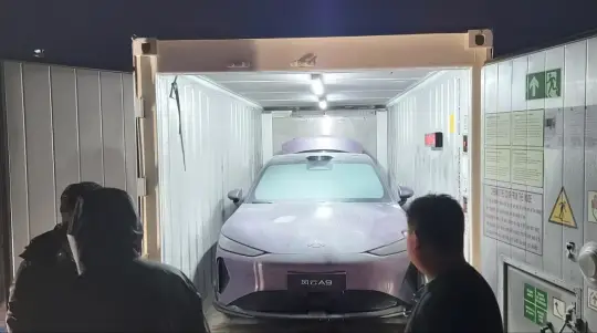 Chery Automobile EV battery testing with a TITAN ArcticStore in Turpan, China